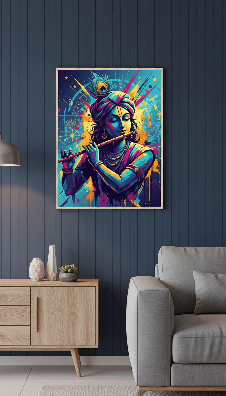 Lord Krishna Poster
