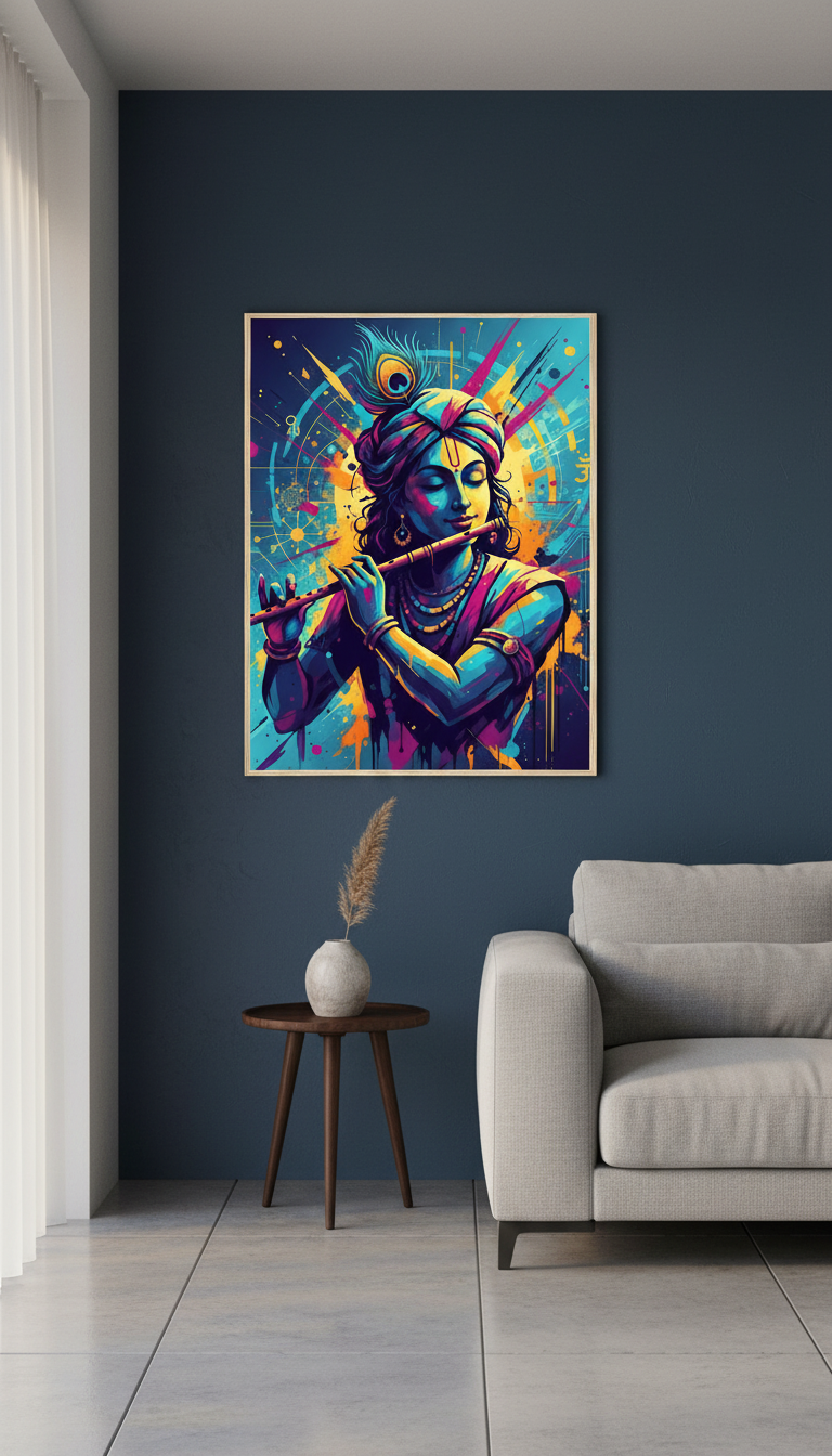 Lord Krishna Poster