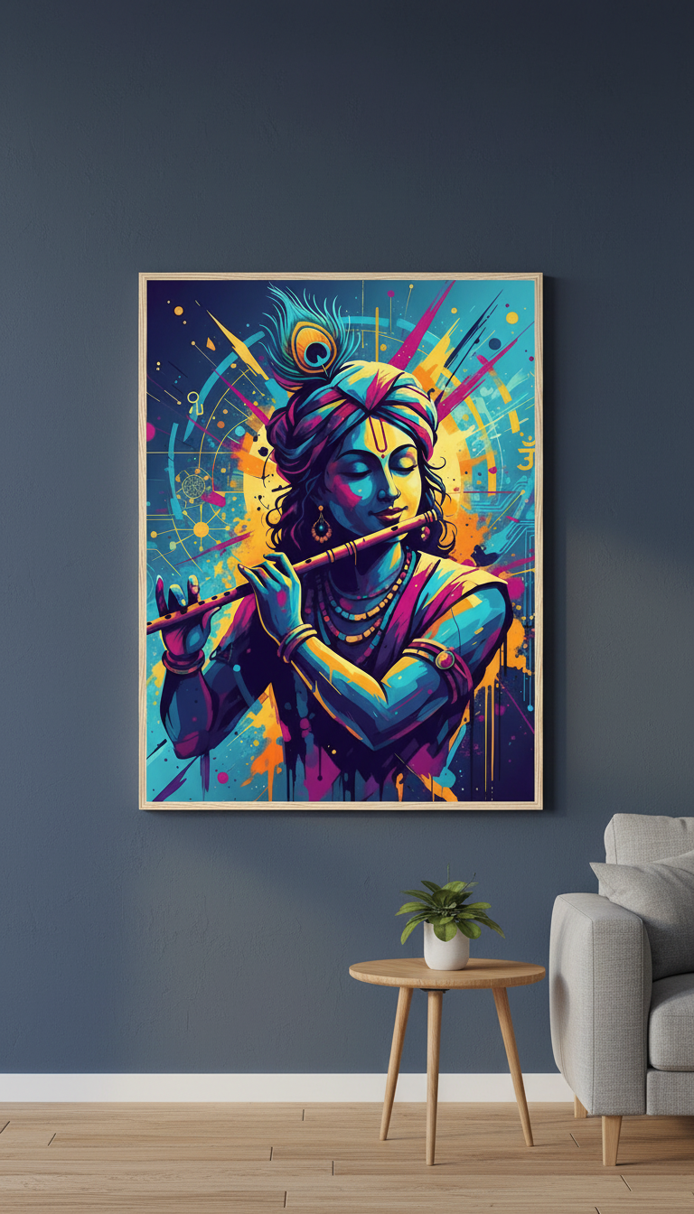 Lord Krishna Poster