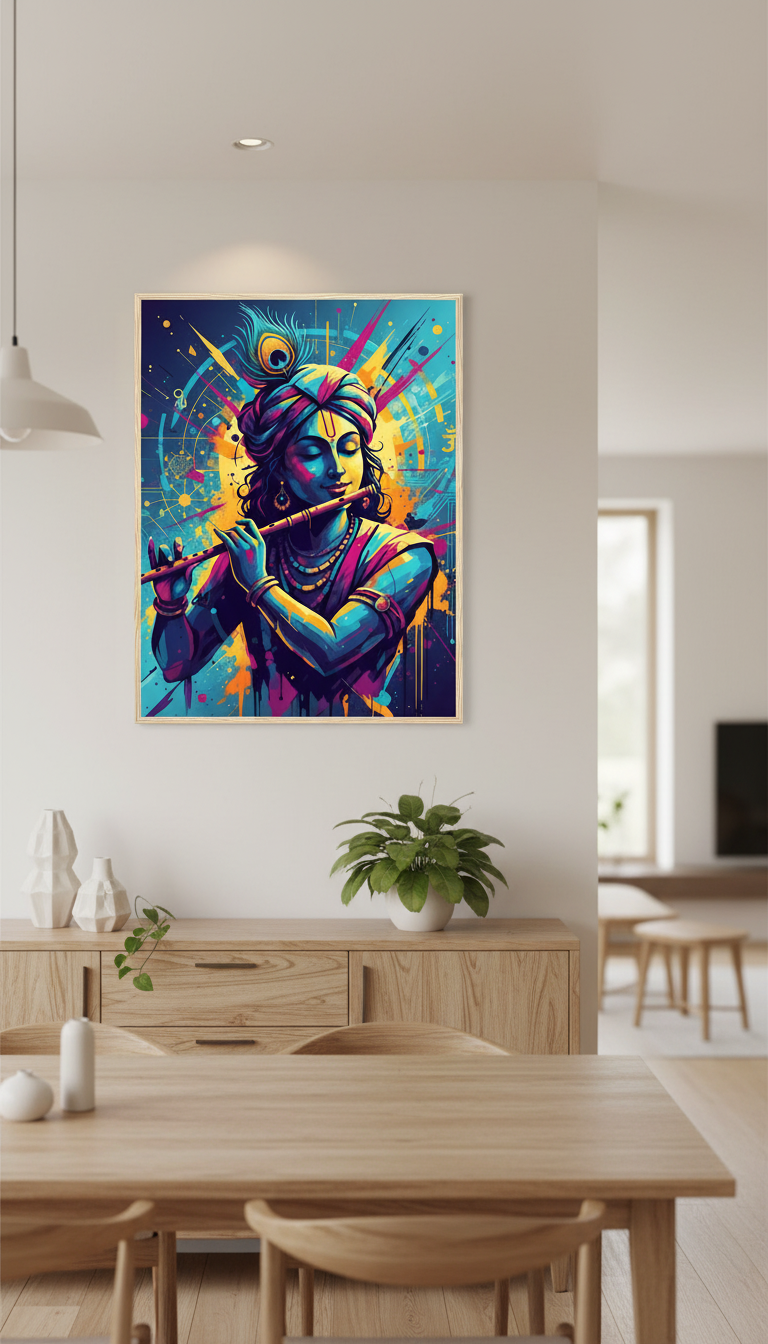 Lord Krishna Poster