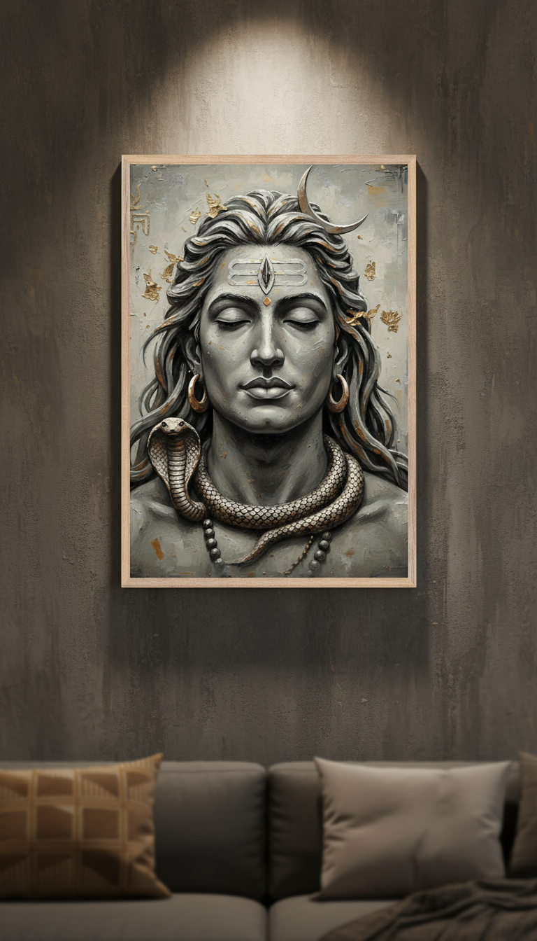 Shiva Meditation Art
