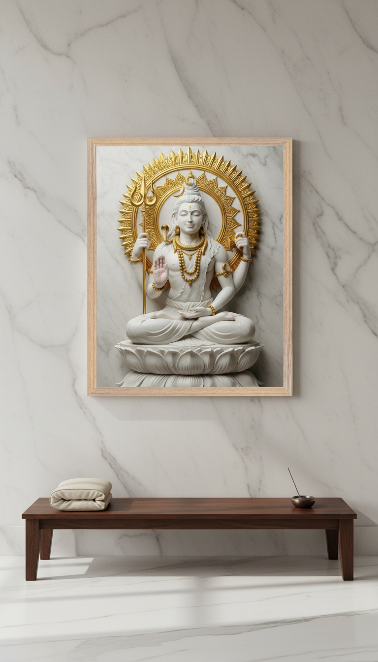 Lord Shiva Wall Art Print
