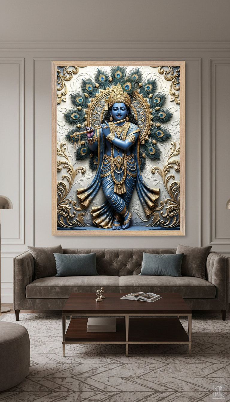 Krishna Wall Art Print