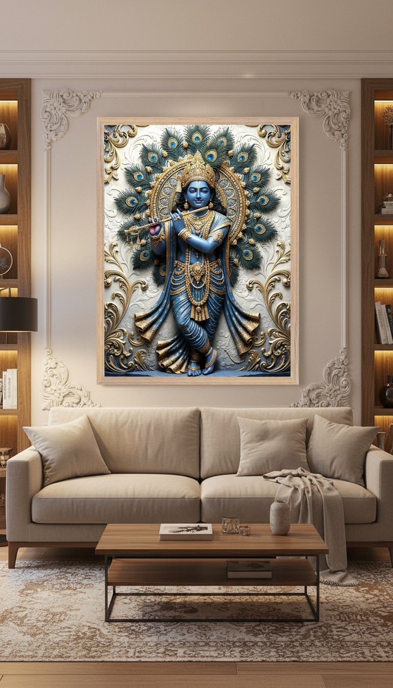 Krishna Wall Art Print
