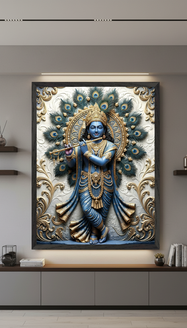 Krishna Wall Art Print