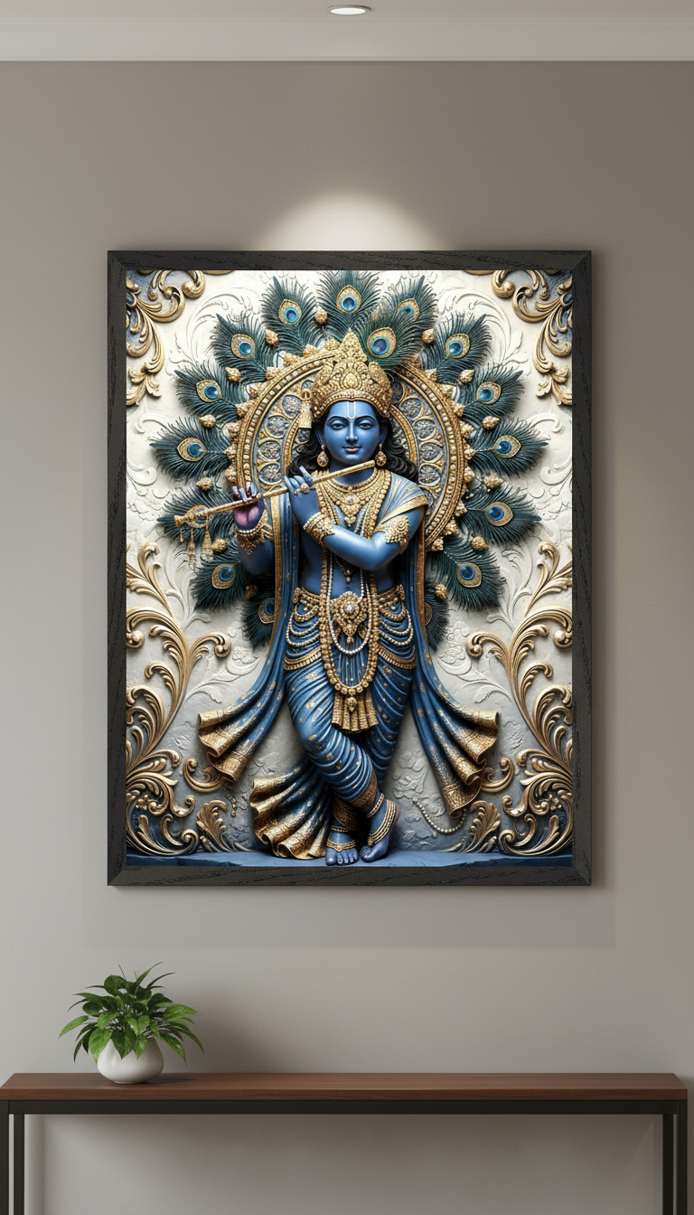 Krishna Wall Art Print