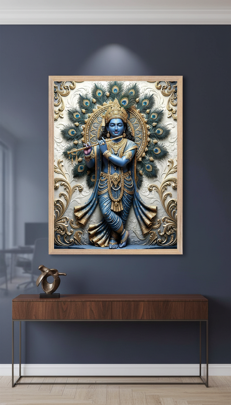 Krishna Wall Art Print