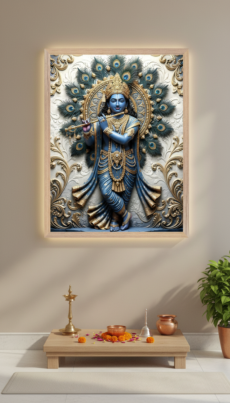 Krishna Wall Art Print