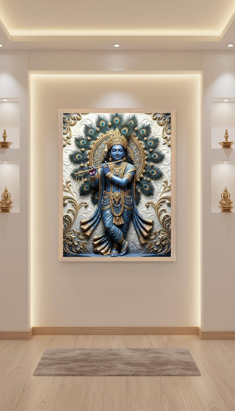 Krishna Wall Art Print