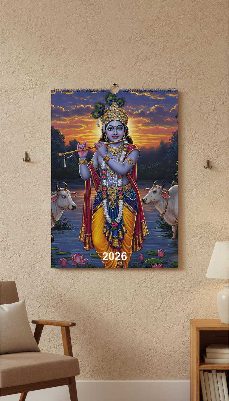 Hindu Wall calendar 2026 (US & Canada)