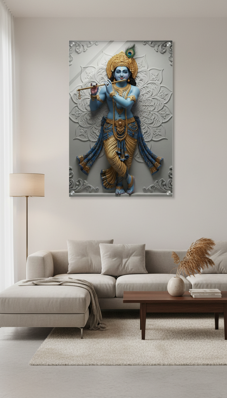 Krishna Wall Art- Acrylic Print