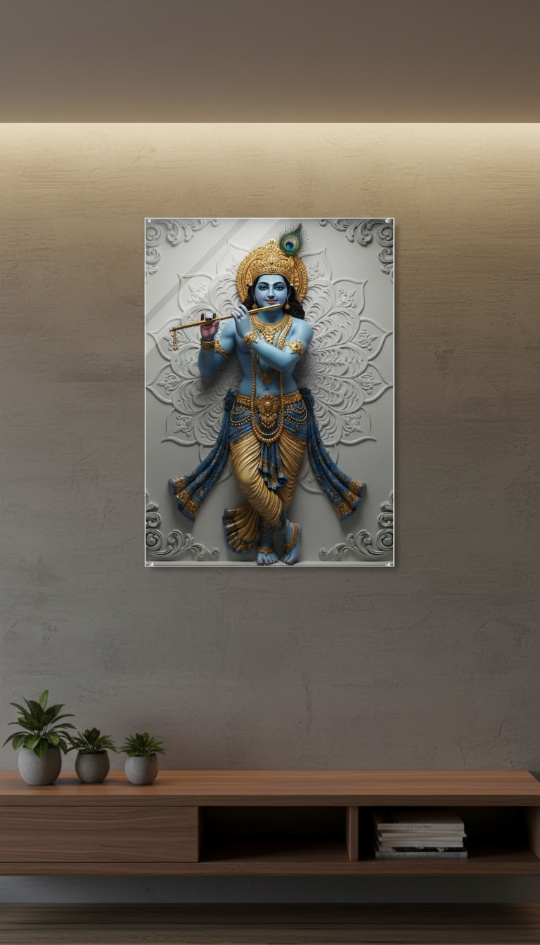 Krishna Wall Art- Acrylic Print
