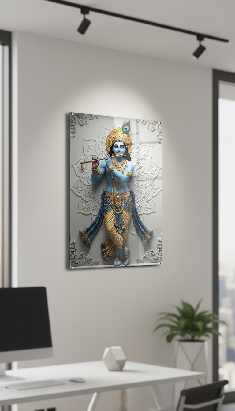 Krishna Wall Art- Acrylic Print