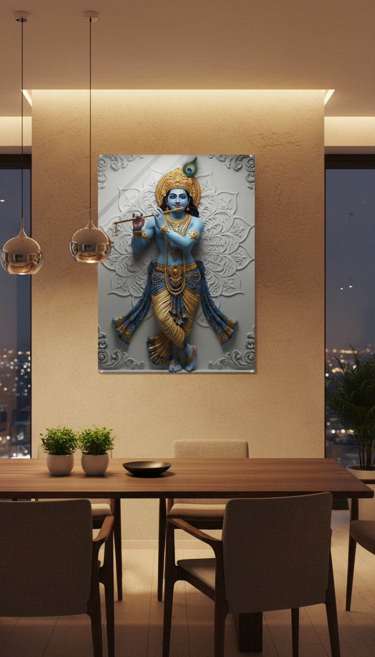Krishna Wall Art- Acrylic Print