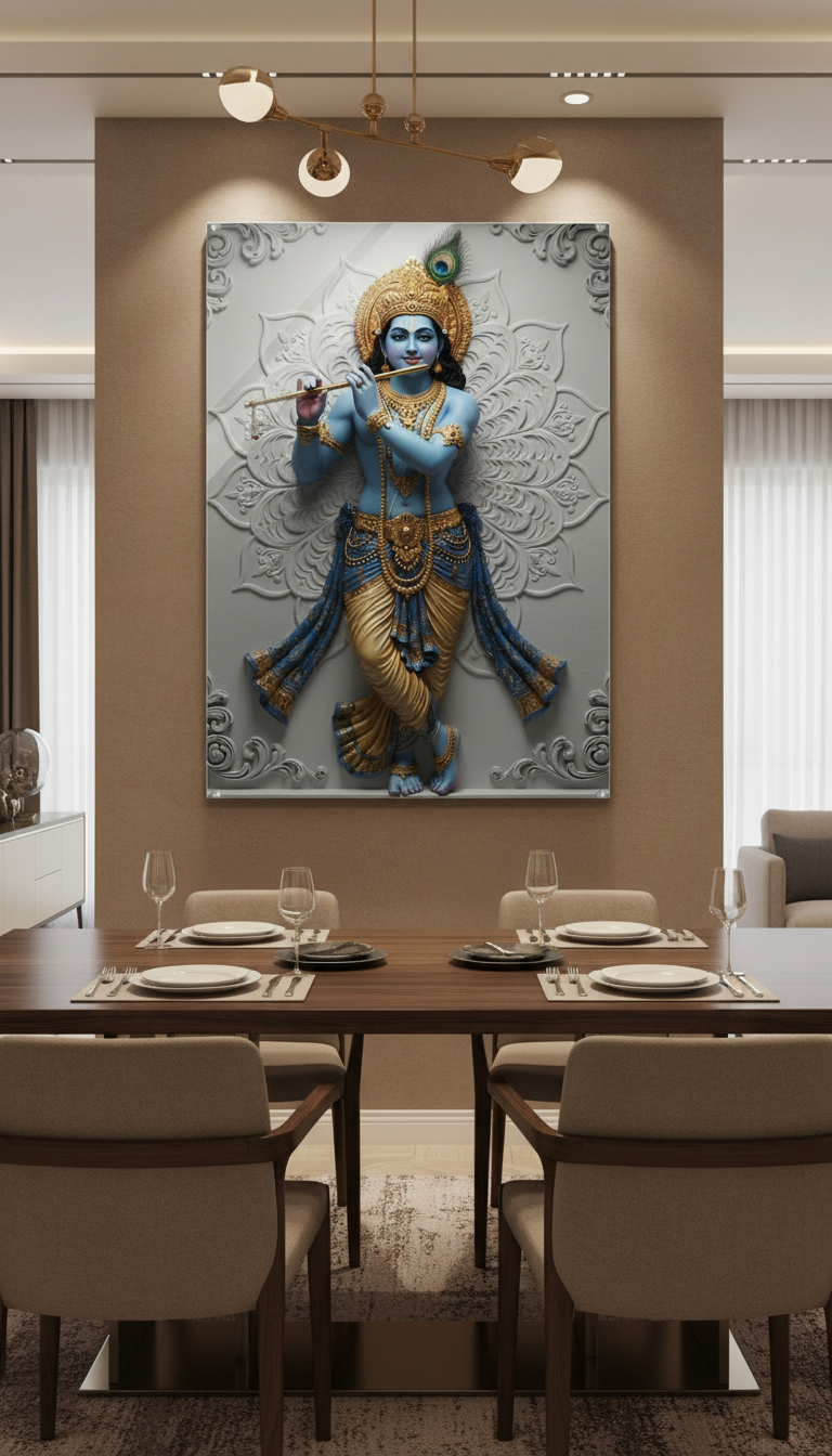Krishna Wall Art- Acrylic Print