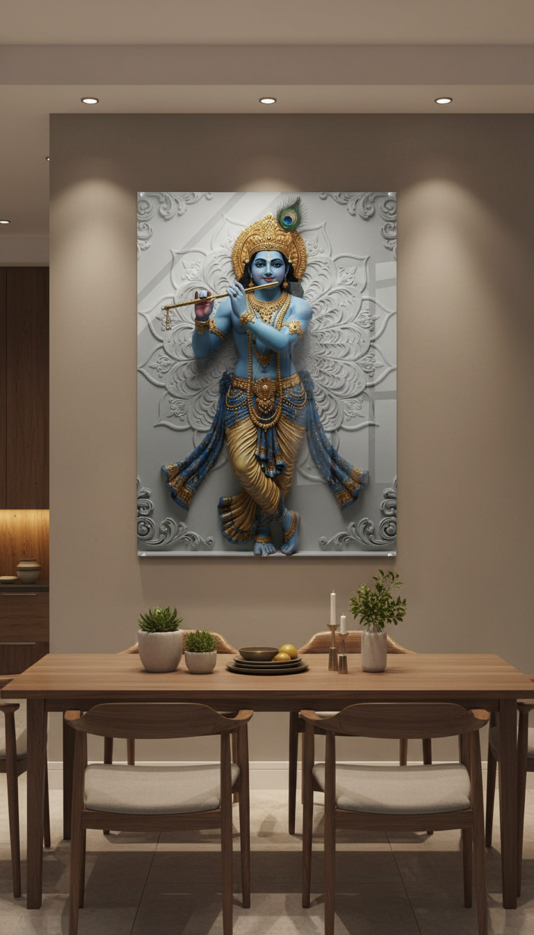 Krishna Wall Art- Acrylic Print